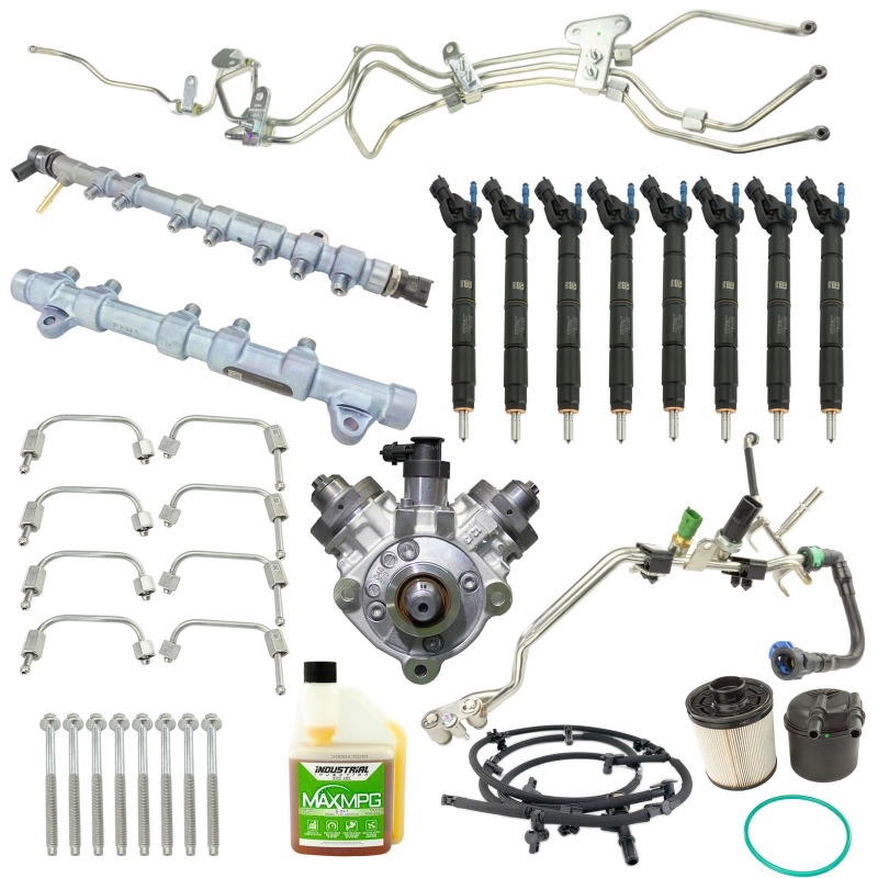 Ford PowerStroke Fuel Disaster Repair Kit - Industrial Injection - Bosch - `11-`14